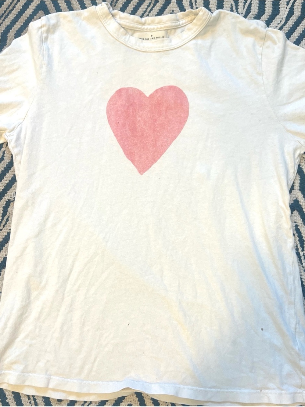 Imogene & Willie Red Heart Tee
